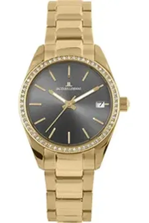 Jacques Lemans Quarzuhr Damen-Uhren Analog Quarz, Klassikuhr