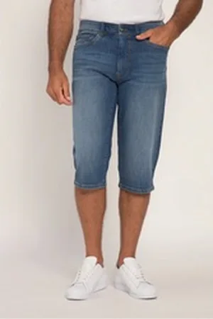 JP 1880 Jeansbermudas 3/4-Jeans Powerstretch 5-Pocket blau 66