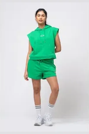 Tom Barron Freizeitanzug WOMEN REGULAR FIT SWEATSHIRT AND SHORTS SETS grün L