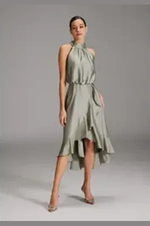 Swing Maxikleid grün 46