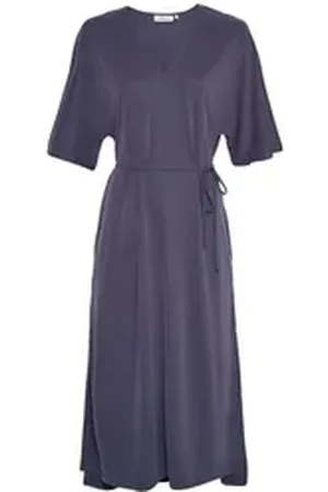 Moss Copenhagen Sommerkleid blau XS/S