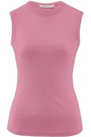 hessnatur Shirttop Softrib Slim aus Bio-Baumwolle und TENCELTM Modal (1-tlg) rosa 38