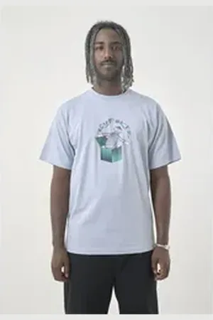 Cleptomanicx T-Shirt Classic Tee Surprise Locker geschnitten blau XL