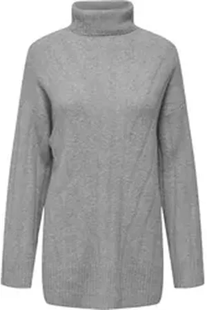 ONLY Longpullover ONLJEANETT LIFE L/S RIB ROLLNECK CC L