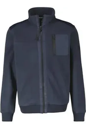 Lerros Sweatjacke Polar Fleece Sweatjacke blau S