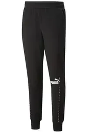 PUMA Trainingshose Herren Jogginghose ESS BLOCK x TAPE Sweatpants TR cl 675172 schwarz L