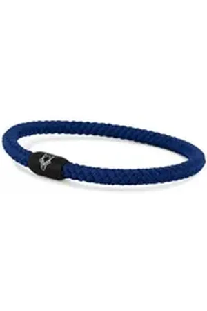 Akitsune Armband Silvus Nylon-Armband - Mattschwarz - Navyblau 22,50cm 22,50cm
