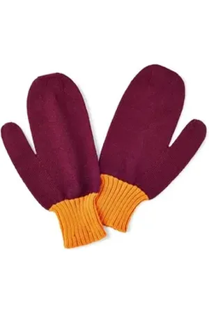 Falke Strickhandschuhe (1-St) mit schneller Rücktrocknung rot XS/S