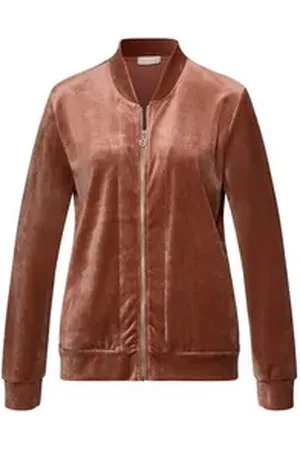 Hanro Sweatjacke Favourites Sweat-jacken übergans-jacke jogging rosa XL