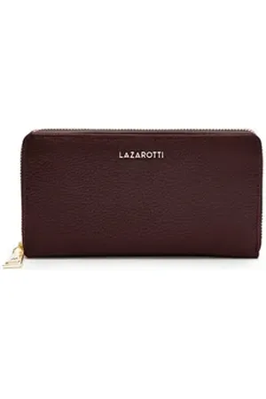 Lazarotti Geldbörse Bologna Leather, Leder rot