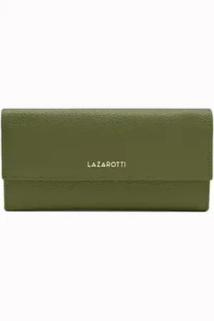 Lazarotti Geldbörse Bologna Leather, Leder grün