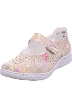 Rieker FSK Damen Halbschuhe Slipper bunt 39 EU