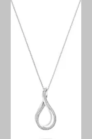 Jette Joop Kette mit Anhänger Infinity Damen Halskette 925er Silber – filigraner Schmuck 88336089NL, mit Unendlichkeits-Symbol, 70 cm