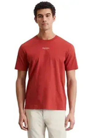 Marc O’ Polo T-Shirt aus reiner Bio-Baumwolle rot S
