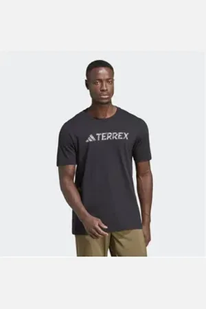 adidas TERREX Funktionsshirt TERREX CLASSIC LOGO T-SHIRT schwarz M