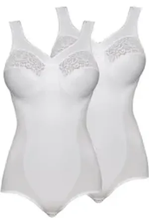 Susa Body 2er Pack Korselett Basic (Spar-Set, 2-tlg) 360° Shaping weiß 85B