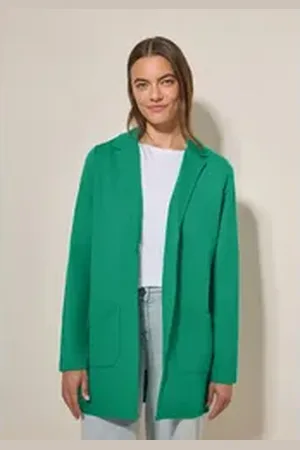 Freequent Cecil Longblazer mit Reverskragen grün XL (44)