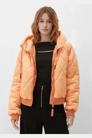 QS by s.Oliver Outdoorjacke Steppjacke mit Kapuze XXL