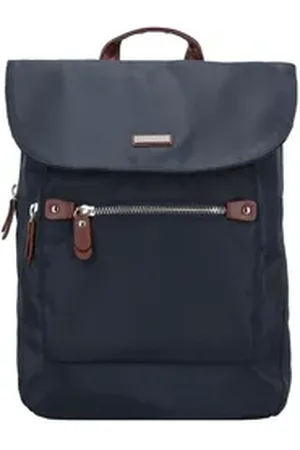 TOM TAILOR Rucksack Rina, Polyester blau