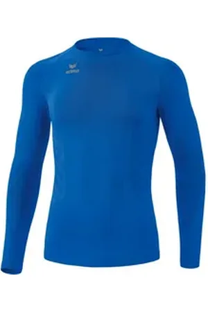 Erima Unterziehshirt Unisex Langarm Shirt Athletic Longsleeve blau M