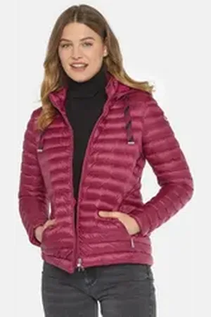 Fuchs Schmitt Steppjacke Steppjacke mit Kapuze rot 46