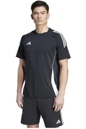 adidas Performance T-Shirt Performance Tiro 24 T-Shirt Kurzarm-Shirts Baumwolle schwarz XS