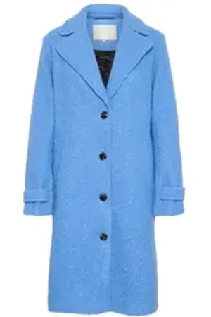 Kaffe Wintermantel Jacke KAanne blau 34