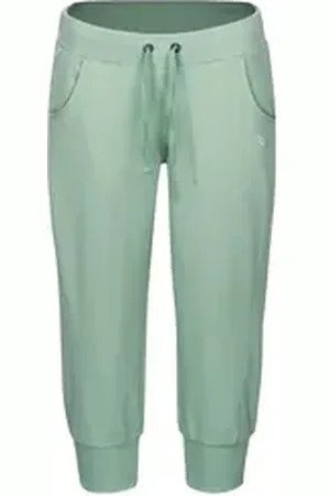 Erima 3/4-Hose Damen 3/4 Sweathose mit Bündchen grün 34