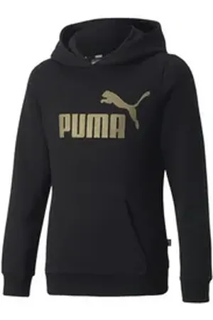PUMA Kapuzenpullover Mädchen Kapuzenpullover ESS Logo Hoodie FL 670310 schwarz 128