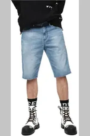 Diesel Jeansbermudas Thoshort 084QN Herren Jeans Bermuda Shorts blau W28