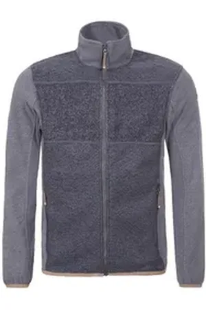 Icepeak Funktionsjacke Strickfleecejacke Thor blau|schwarz 3XL