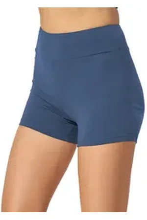 Merry Style Leggings Damen Shorts Radlerhose kurze Hose Boxershorts MS10-359 (1-tlg) aus Baumwolle, elastischer Bund blau XS