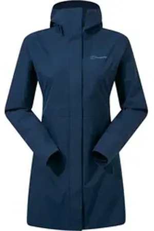 Berghaus Funktionsmantel Omeara Long Jacket Women blau 10 UK Damen
