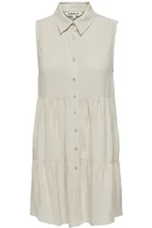ONLY Minikleid Kleid Siesta - Regular Fit beige S
