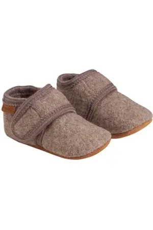 EN FANT Baby Wool Slippers Hausschuh braun 25-26 EU