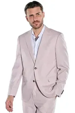 EMILIO ADANI Anzugsakko Anzug-Sakko slim fit lila|rot 48; S