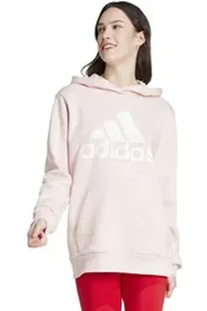adidas Performance Kapuzenpullover Damen Kapuzenpullover Essentials Logo Boyfriend Hoodie rosa S