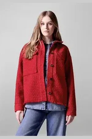 Street one Kurzblazer mit Brusttaschen rot 42