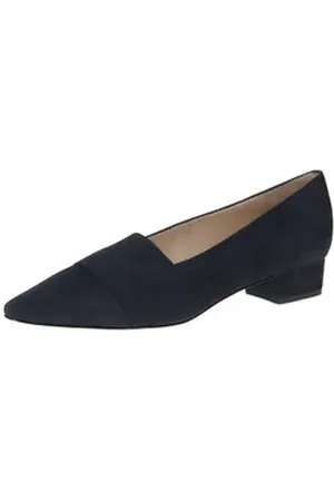Peter Kaiser Slipper, marine, Velourleder9-74242-44-899 Slipper 41 EU