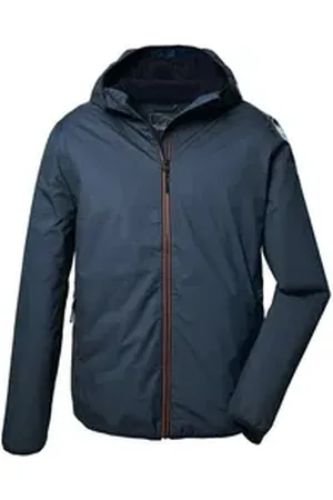 Killtec Regenjacke Funktionsjacke mit Kapuze blau L