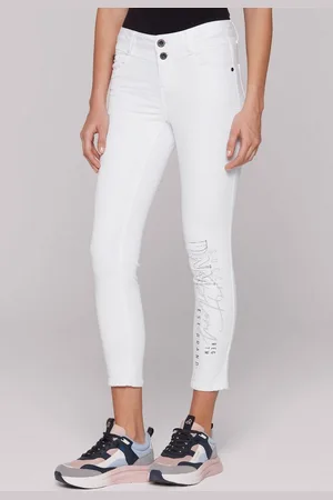 Soccx Slim-fit-Jeans aus Sweatmaterial