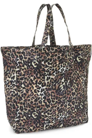 vivance collection Strandtasche Shopper, XXL Beachtasche Sommertasche in modischer Leo Optik VEGAN