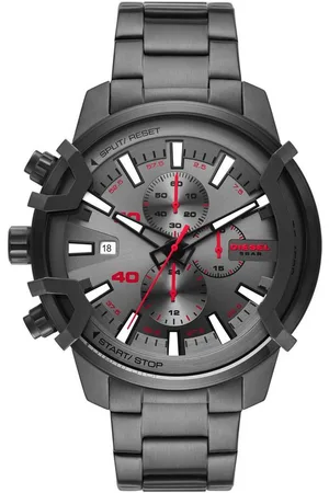 Diesel Chronograph GRIFFED DZ4586, Quarzuhr, Armbanduhr, Herrenuhr, Stoppfunktion, Edelstahlarmband