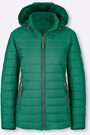 Damen Jacke Bonprix Winterjacke Tailliert Mit Gürtel Дамско яке