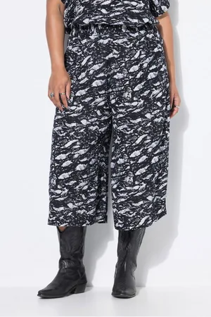 STUDIO UNTOLD Culotte Culotte Very Wide Legs Alloverprint - Verkäufer: Popken Fashion Group