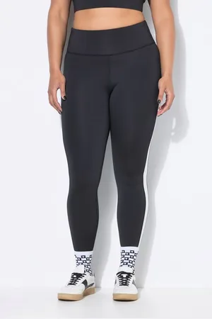 STUDIO UNTOLD Funktionshose Sport-Tights Elastikbund Seitenstreifen - Verkäufer: Popken Fashion Group