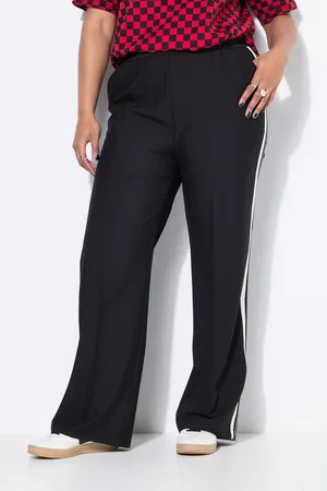 STUDIO UNTOLD Schlupfhose Hose Straight Wide Legs Seitenstreifen - Verkäufer: Popken Fashion Group