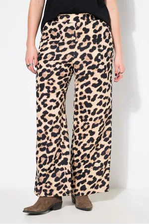 STUDIO UNTOLD Schlupfhose Hose Wide Legs Musselin Leo - Verkäufer: Popken Fashion Group
