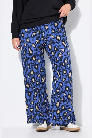 STUDIO UNTOLD Schlupfhose Hose Wide Legs Musselin Color-Leo - Verkäufer: Popken Fashion Group