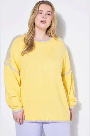 STUDIO UNTOLD Strickpullover Pullover oversized Ziernähte - Verkäufer: Popken Fashion Group